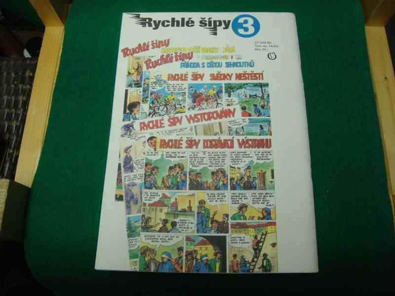 RYCHLÉ ŠÍPY JAROSLAV FOGLAR OLYMPIA PRAHA 1991 7x SEŠIT - foto 9