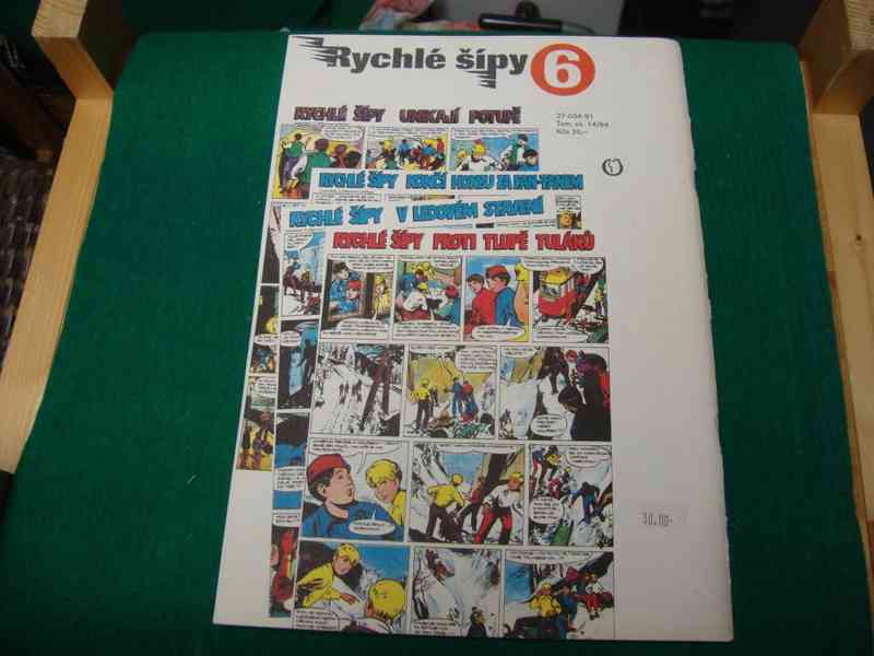 RYCHLÉ ŠÍPY JAROSLAV FOGLAR OLYMPIA PRAHA 1991 7x SEŠIT - foto 20