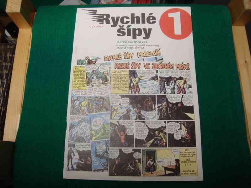 RYCHLÉ ŠÍPY JAROSLAV FOGLAR OLYMPIA PRAHA 1991 7x SEŠIT - foto 3