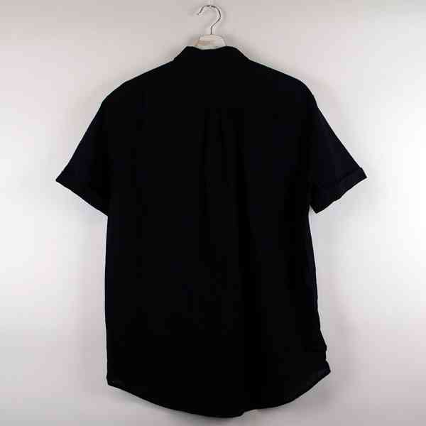 Pier One - Pánská lněná košile s krátkým rukávem Velikost: M - foto 5