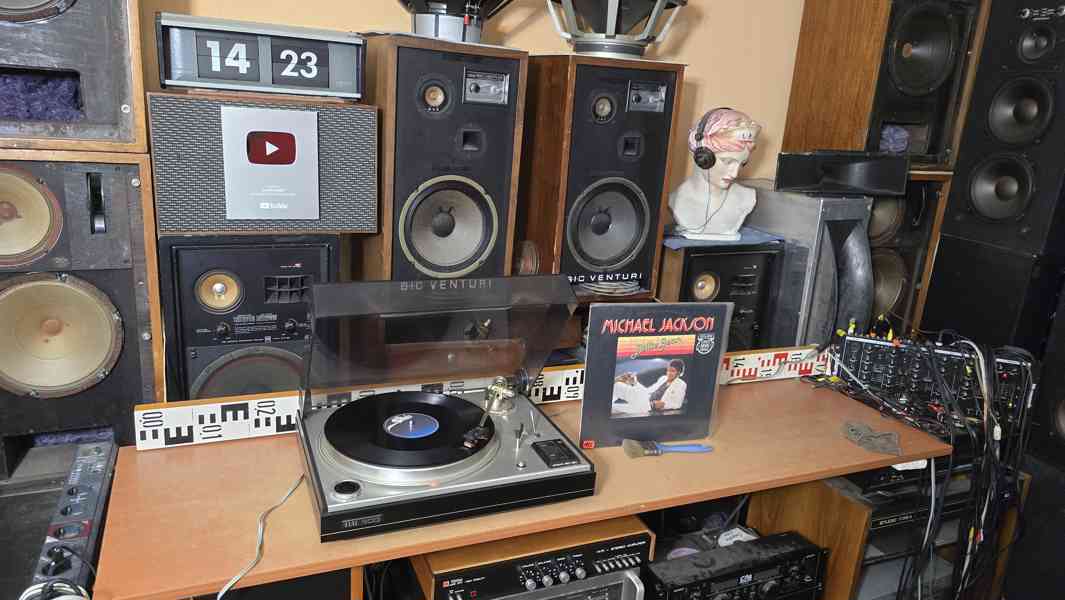 Unikátní Top HiFi gramofon ELAC PC 900 direct drive - foto 2