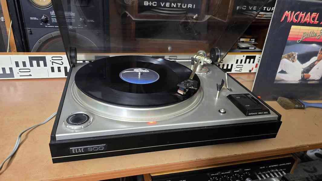 Unikátní Top HiFi gramofon ELAC PC 900 direct drive - foto 1