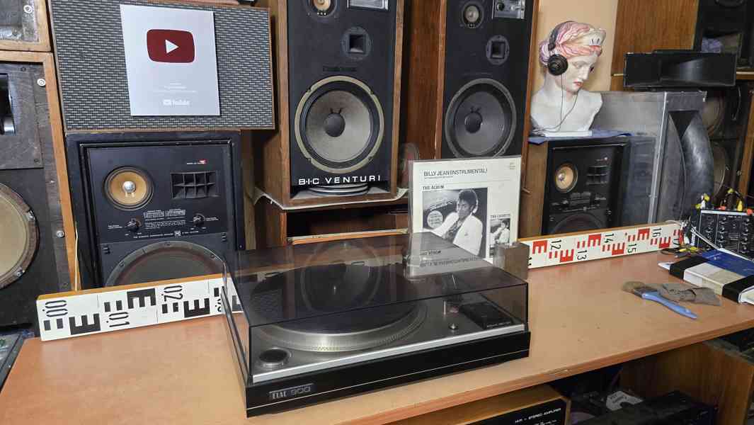 Unikátní Top HiFi gramofon ELAC PC 900 direct drive - foto 7