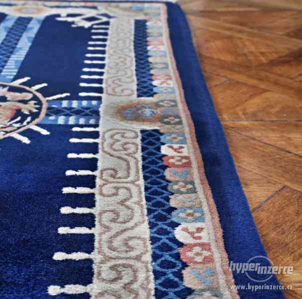 Čínský koberec s drakem 160 X 73 cm - foto 3