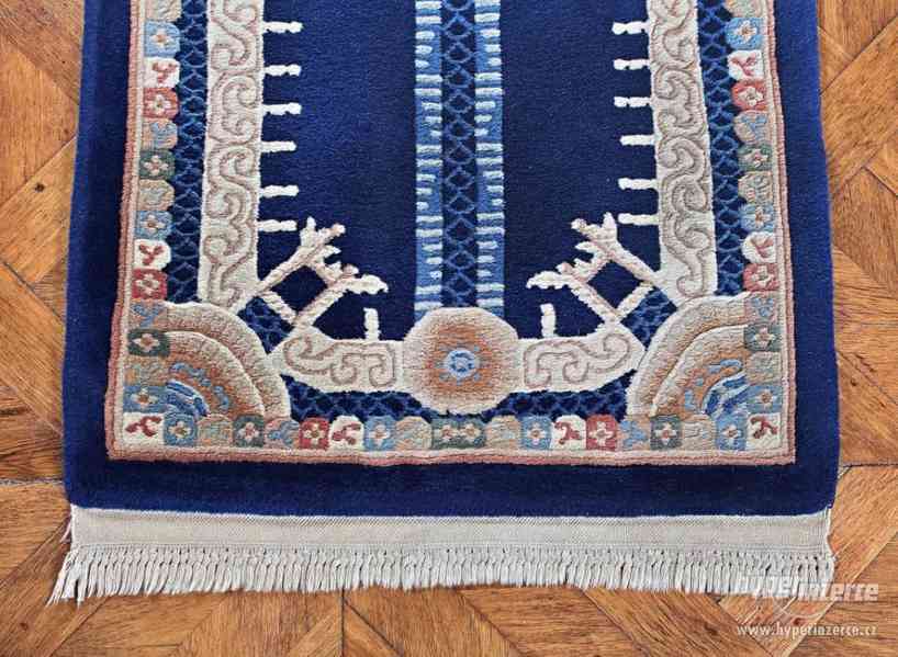 Čínský koberec s drakem 160 X 73 cm - foto 4
