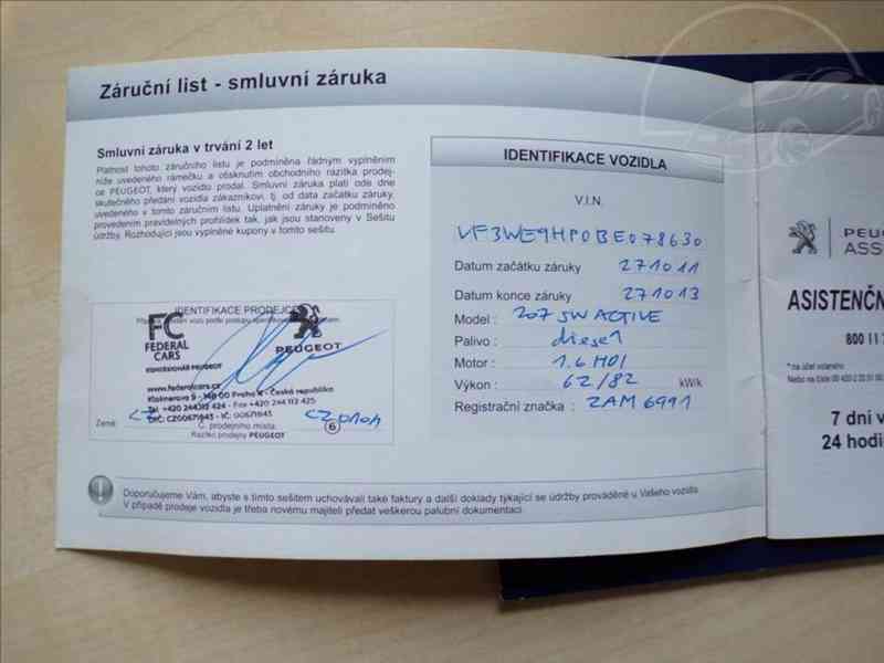 Peugeot 207 1,6 HDI SW - foto 15