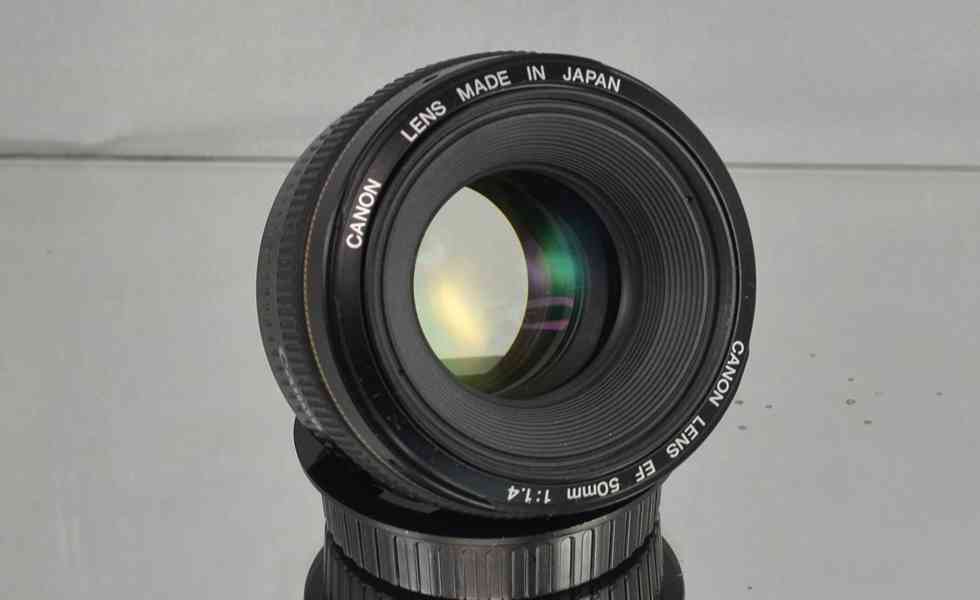 Canon EF 50mm f/1.4 USM **full-frame Pevný  - foto 3