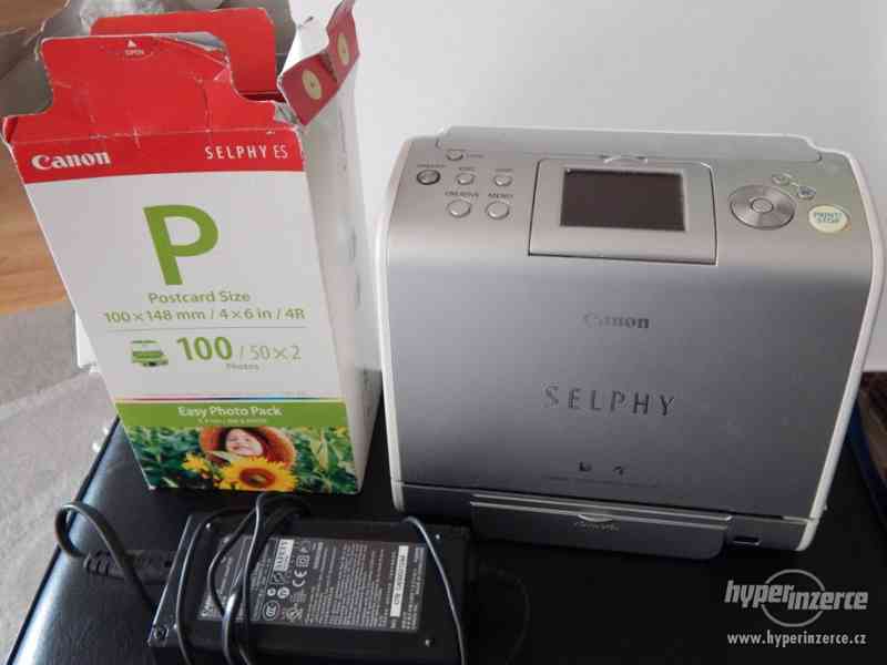 Prodám termosublimační tiskárnu Canon SELPHY  ES100 - foto 1