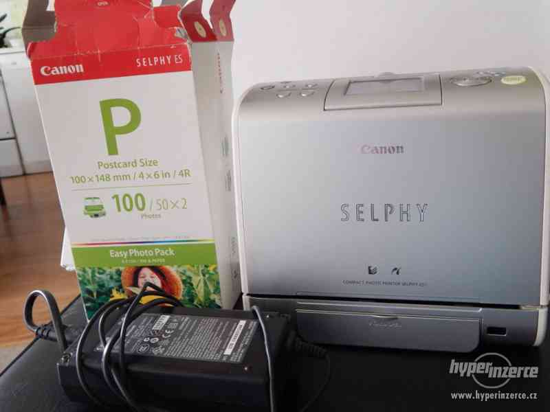 Prodám termosublimační tiskárnu Canon SELPHY  ES100 - foto 2