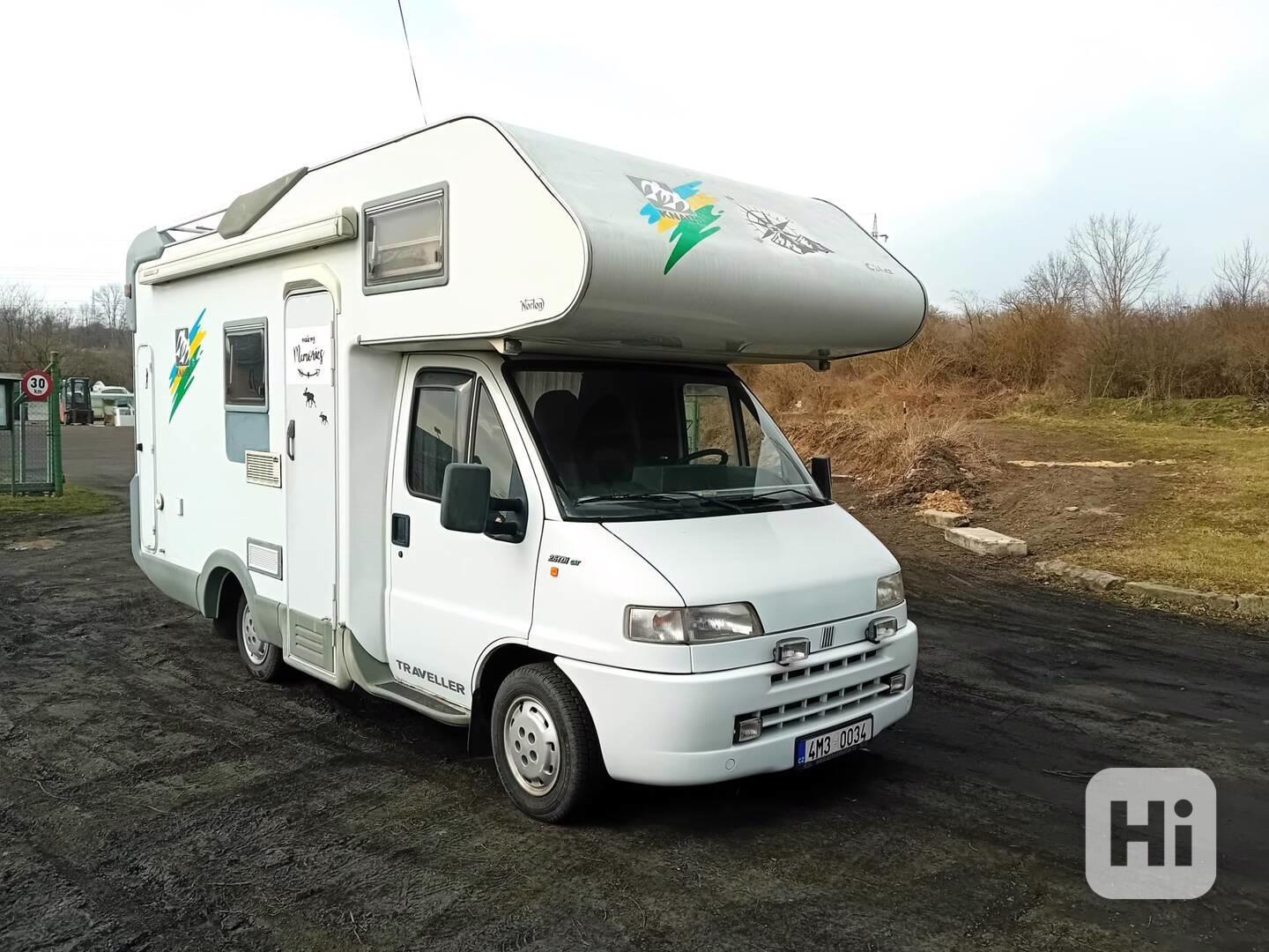 Obytný vůz Fiat -Knaus 545 Traveller,6 míst, NOVÁ STK,SOLÁRY - foto 1