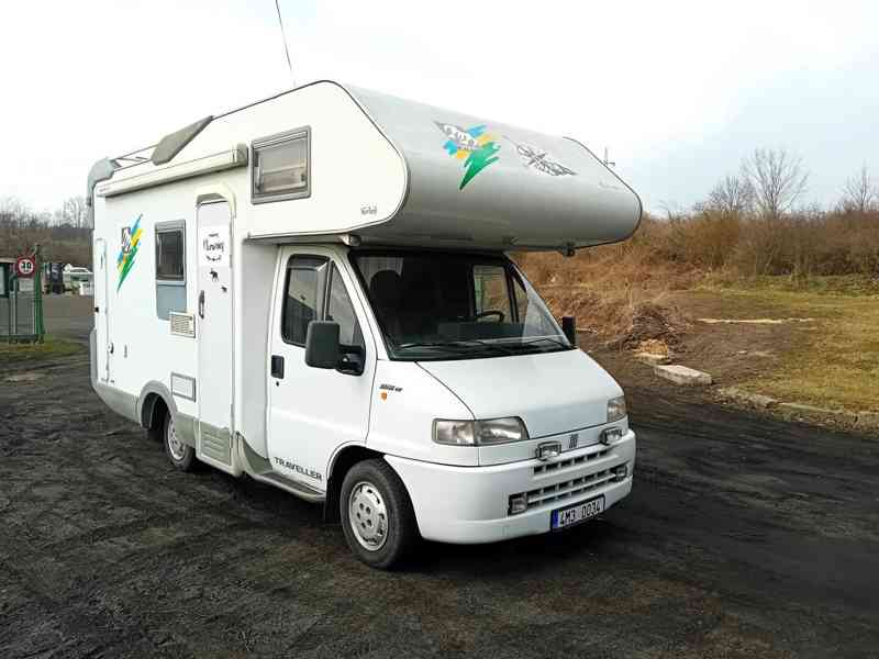 Obytný vůz Fiat -Knaus 545 Traveller,6 míst, NOVÁ STK,SOLÁRY - foto 1