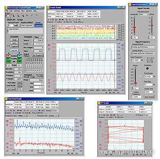 Digitální osciloskop 100MHz 10,12,14bit a logický analyzátor - foto 3