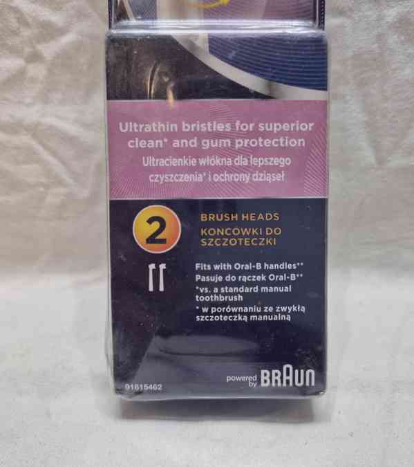 hlavice Oral-B Sensi UltraThin, 2 pack /NOVÉ/ - foto 2