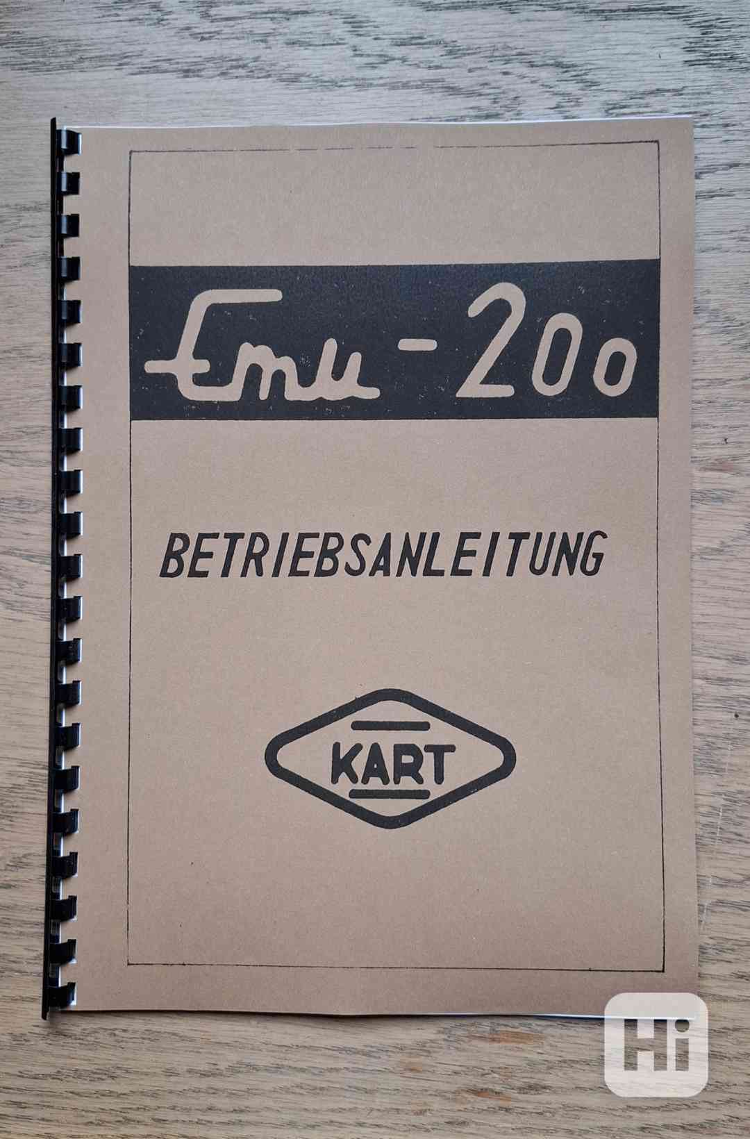 Návod maďar. soustruhu EMU-200 - foto 1