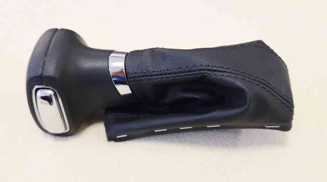 Nová ORIGINÁL řadící páka SUPERB II kůže DSG Škoda - foto 2