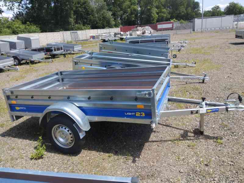 Přívěsný vozík VESTA Light 23 sklopný 750kg - foto 5