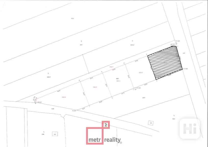 Prodej stavebního pozemku 789 m2 / Konice - Křemenec - foto 8