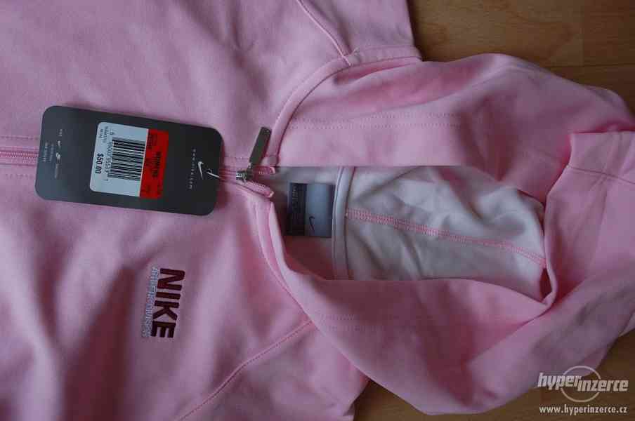 Dámská bunda NIKE Athletic s kapucí - růžová - foto 2