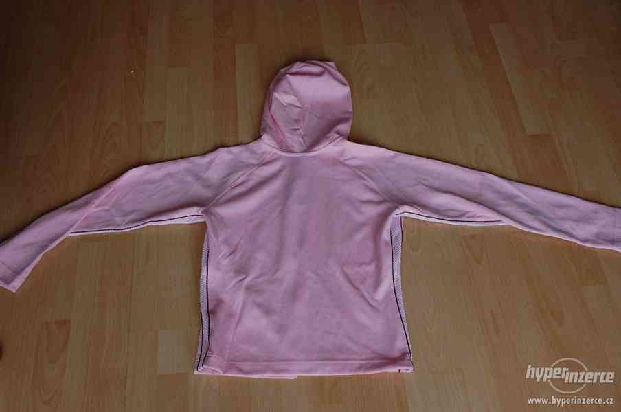 Dámská bunda NIKE Athletic s kapucí - růžová - foto 4