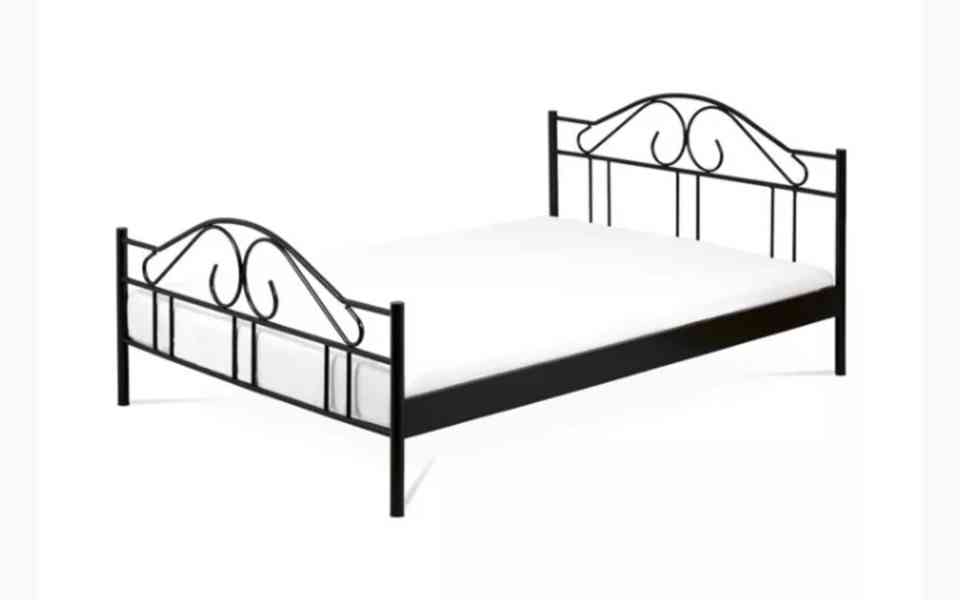 Kovová postel  - foto 1