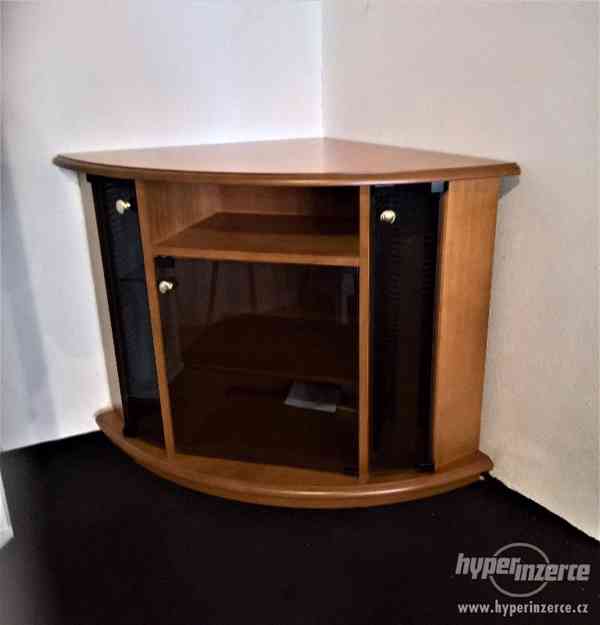 Rohový TV stolek - foto 1