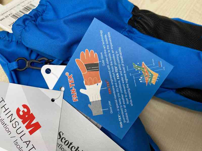 Legowear 134 zimní lyžařská bunda včetně nových rukavic - foto 11