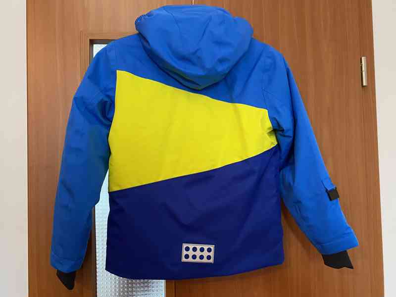 Legowear 134 zimní lyžařská bunda včetně nových rukavic - foto 2