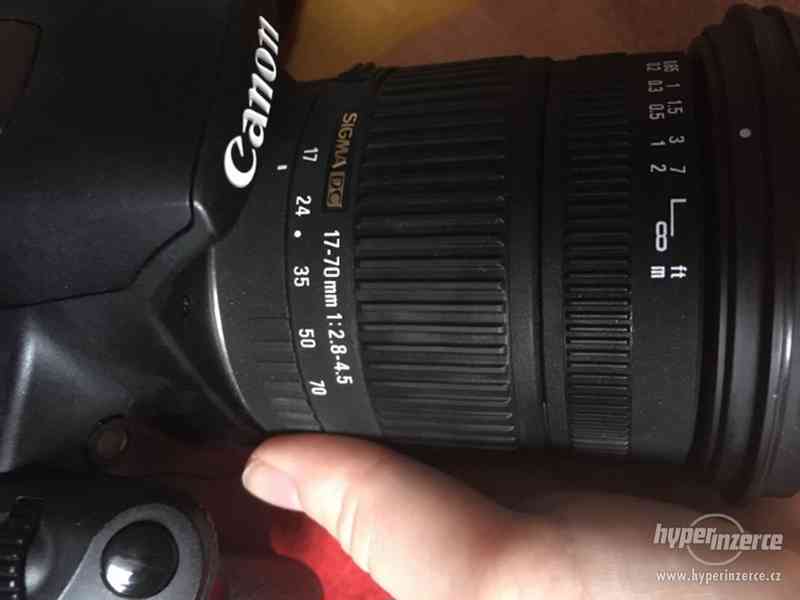 Canon EOS 500 D s objektivem SIGMA 17-70 mm - foto 2