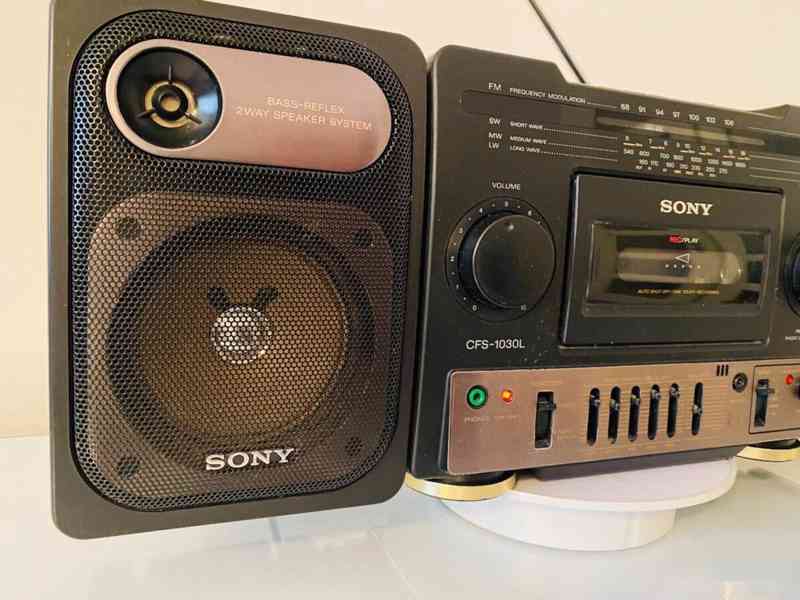 Radiomagnetofon Sony CFS-1030l, 90.léta - foto 12