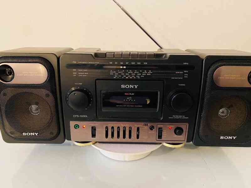 Radiomagnetofon Sony CFS-1030l, 90.léta - foto 11