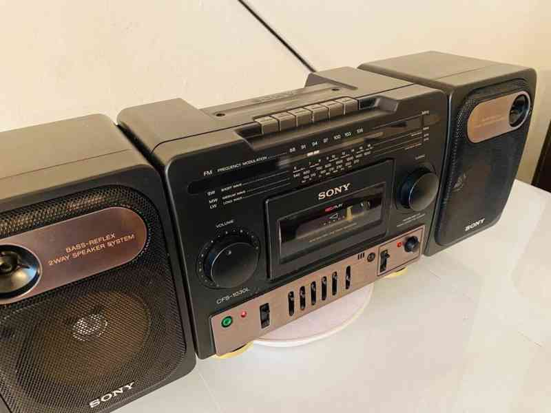 Radiomagnetofon Sony CFS-1030l, 90.léta - foto 4