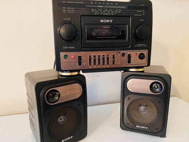 Radiomagnetofon Sony CFS-1030l, 90.léta - foto 9
