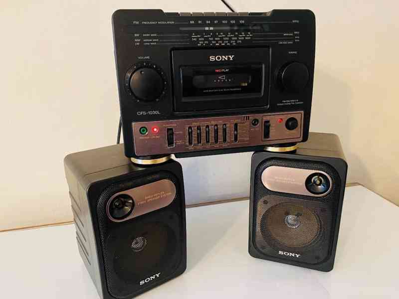 Radiomagnetofon Sony CFS-1030l, 90.léta - foto 3