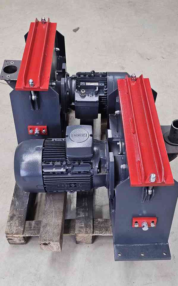 Tryskací , metací Turbína Rösler - typ Hurricane H42 - 11 kW - foto 1