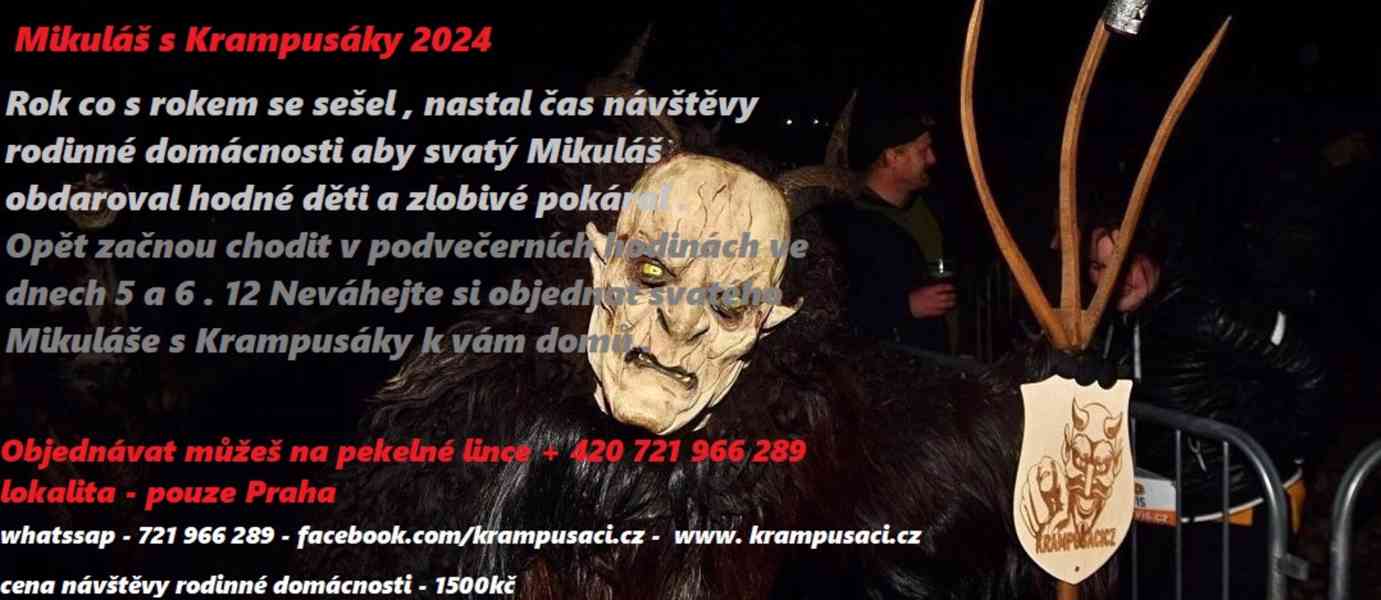 Mikuláš s Krampusáky 2024 - foto 1