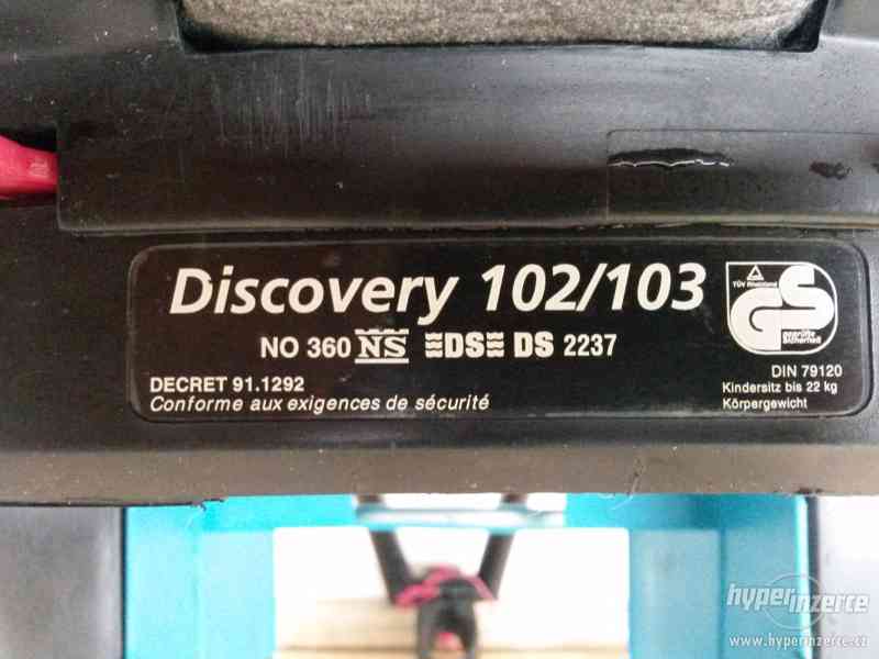 Sedačku na kolo HAMAX DISCOVERY - foto 3