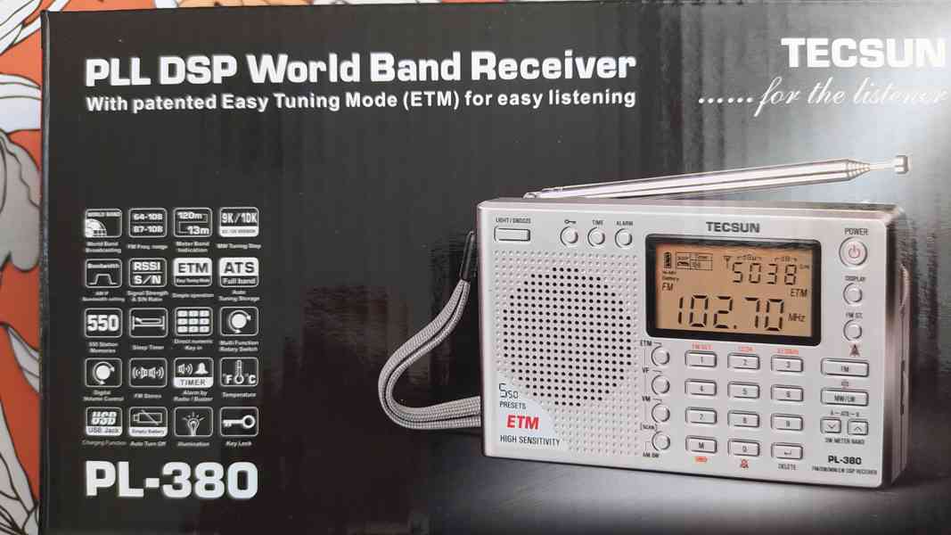 Tecsun PL-380 PLL DSP World Band Receiver - foto 17
