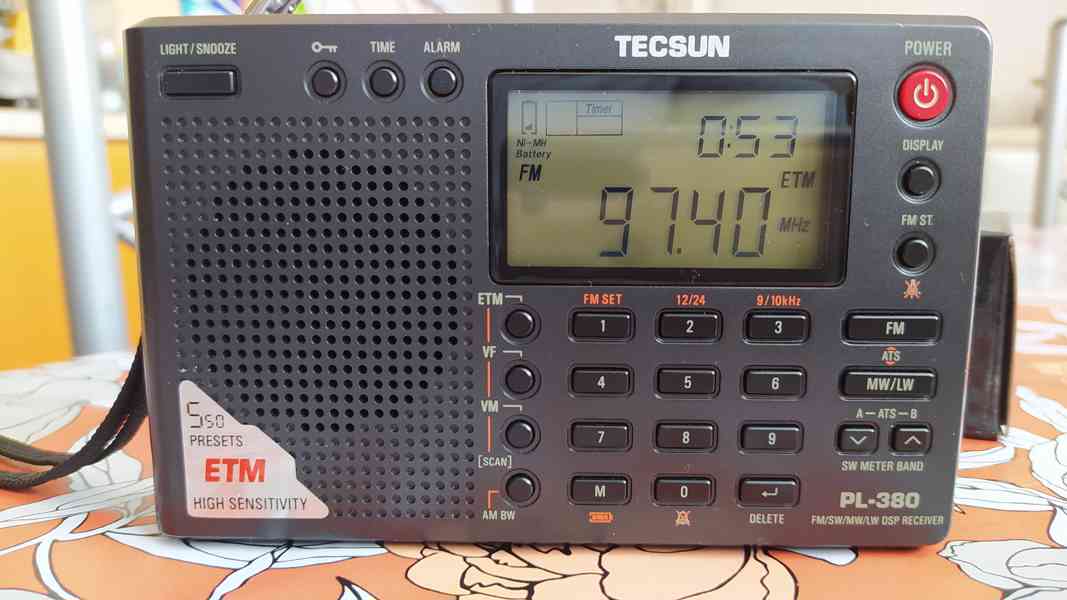 Tecsun PL-380 PLL DSP World Band Receiver - foto 9