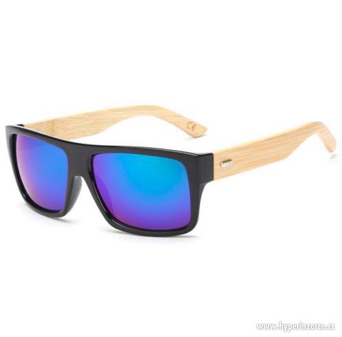 Dřevěné/bambusové sluneční brýle 890,- --> 299,- Kč - foto 1