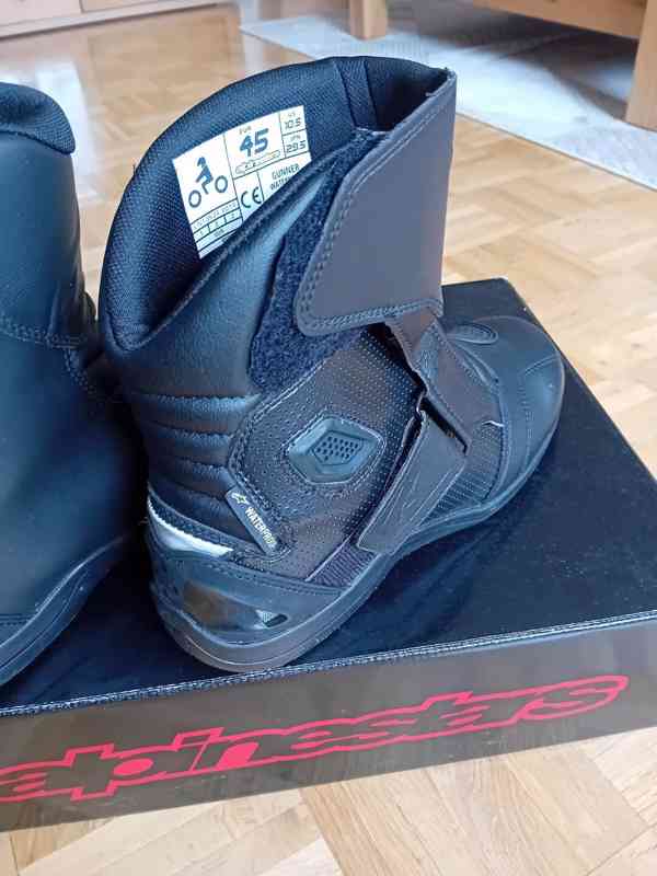 Motocyklové boty Alpinestars Gunner Waterproof - foto 2