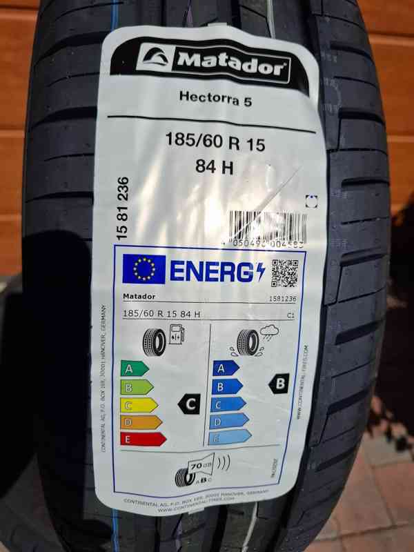 Letní nové pneu  Matador Hectorra 5, 185/60 r15 84H - foto 2
