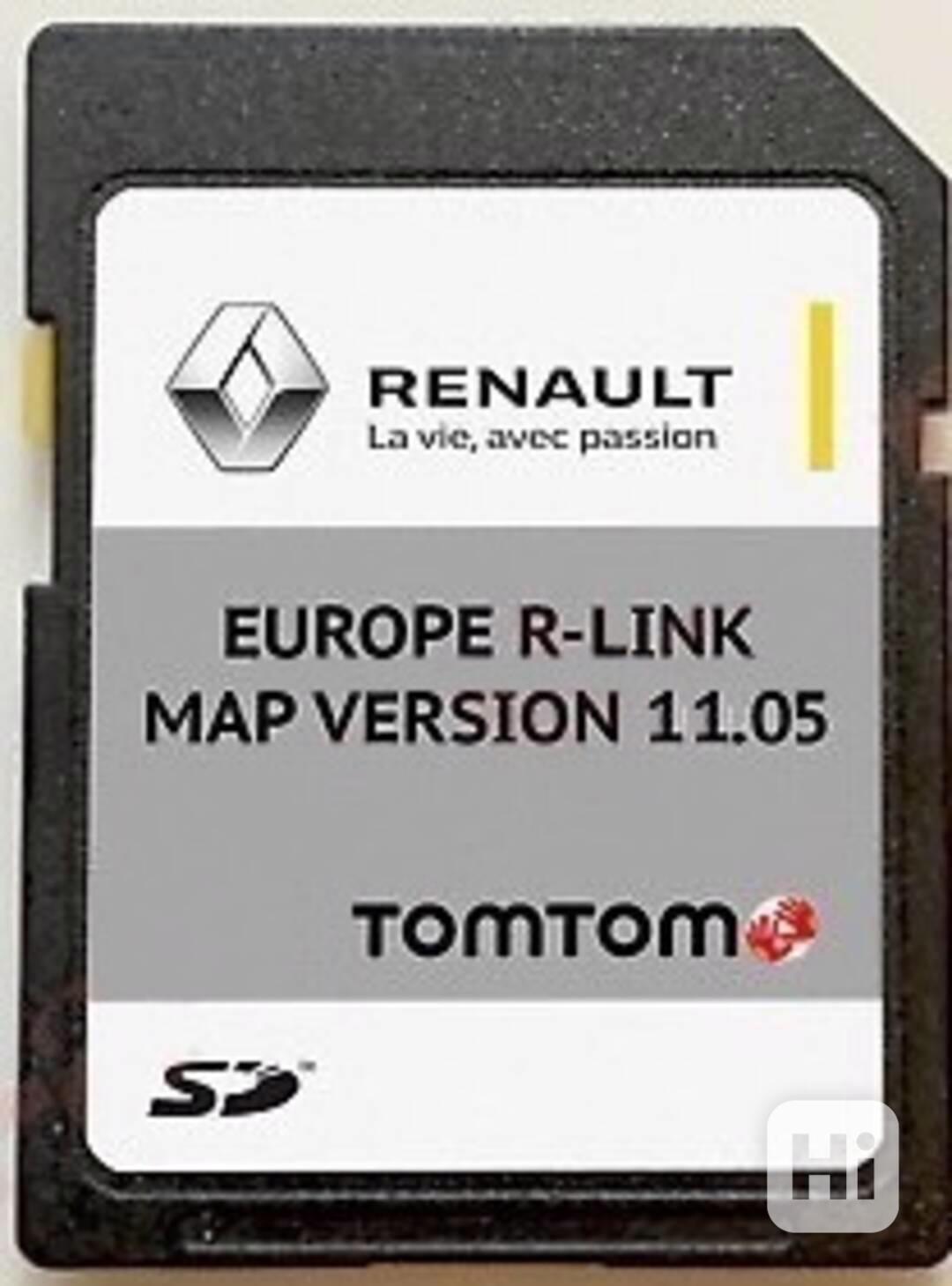 Mapy SD karta Renault R-Link TOM-TOM Europa 2023-24 - foto 1