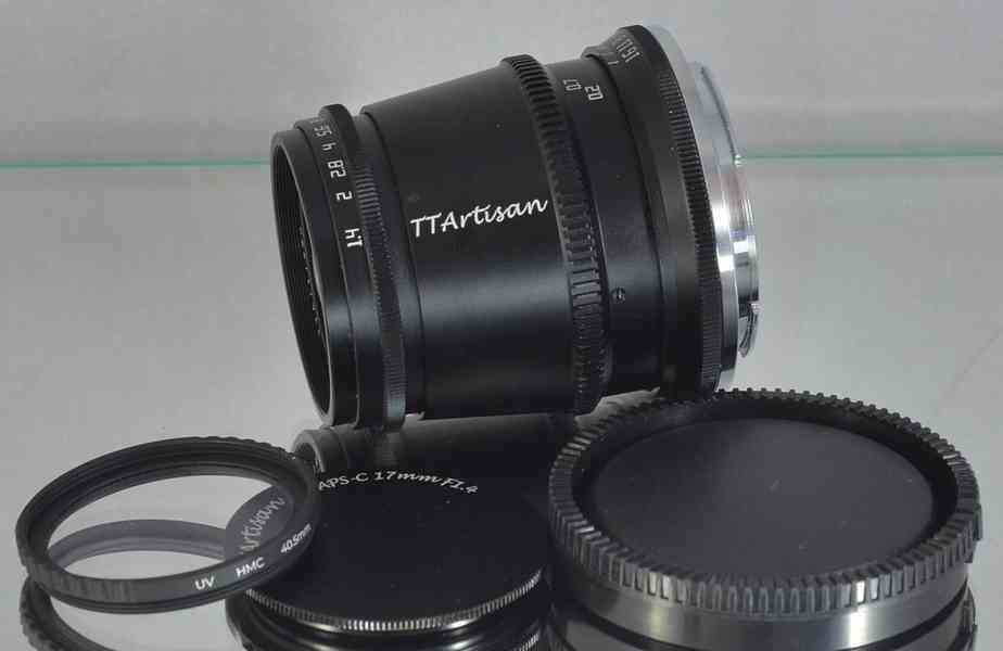 TTARTISAN 17 mm f/1,4 * širokoúhlý manuál.*E mount - foto 4