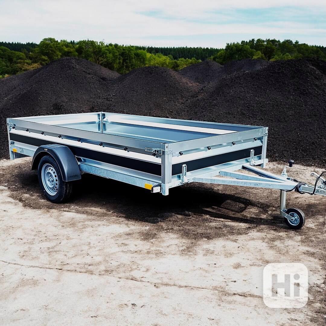 Přívěsný vozík nový 3,0m x1,50-řidičák B, svařovaný rám,DPH - foto 1
