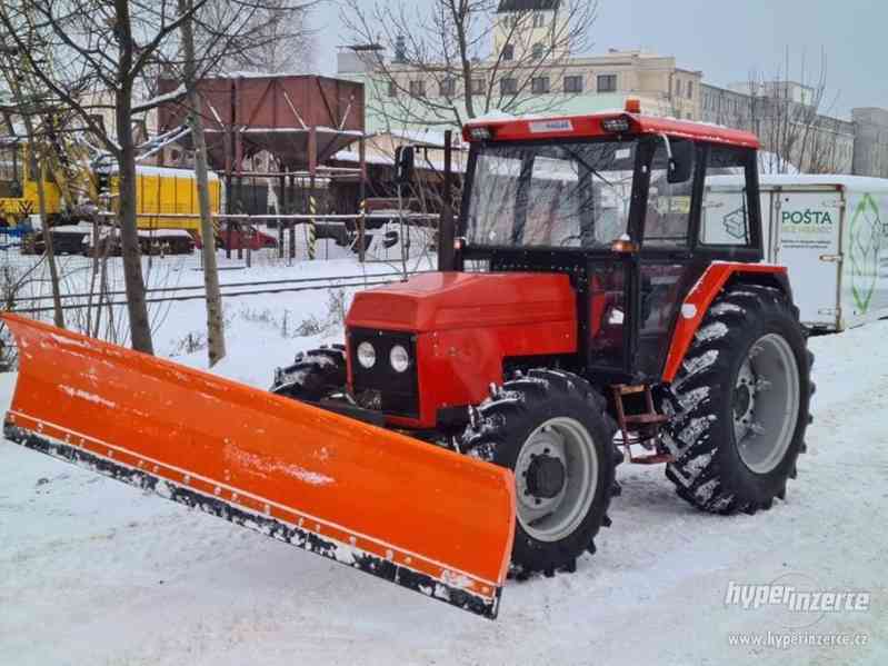 Traktor Inter 744 + pluh 3m rok 2020 - foto 2
