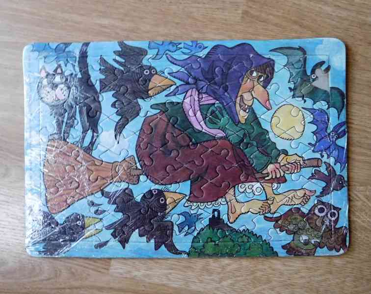 Lego, motorka, kostky, hodiny, puzzle - foto 11