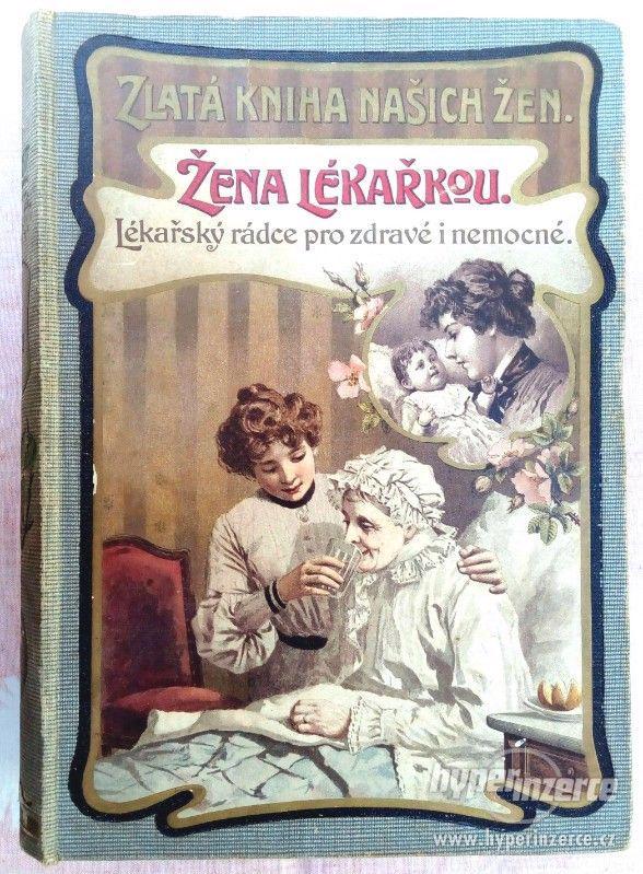 Starožitná kniha Žena lékařkou z roku 1923 - foto 1