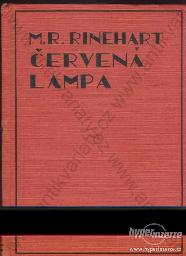 Červená lampa 1928 Mary Roberts Rinehartová - foto 1