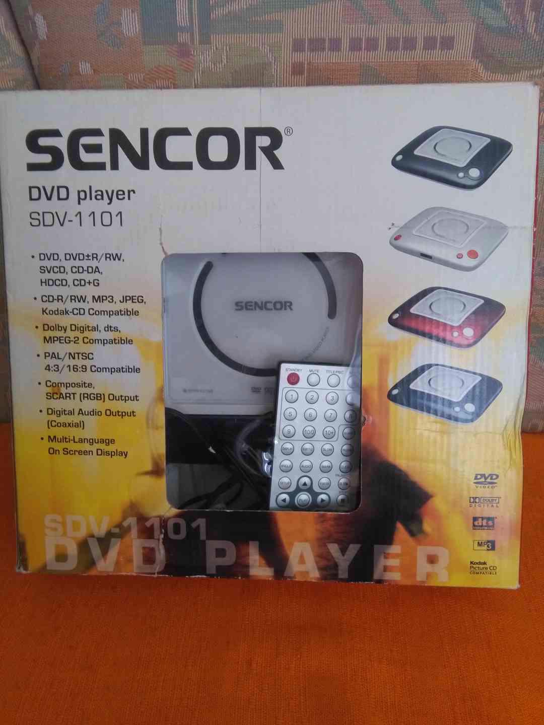 Nový DVD přehrávač Sencor s ovladačem - foto 1