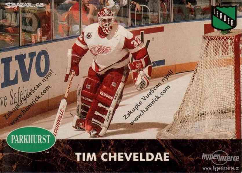 Tim Cheveldae - Detroit Red Wings kartička Parkhurst NHL - foto 1